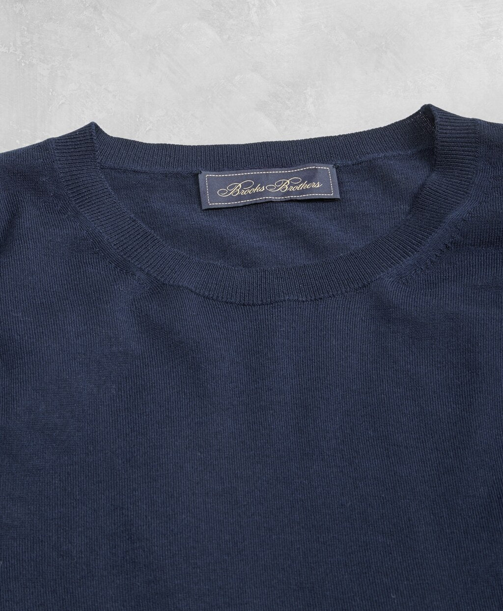 Golden Fleece® 3-D Knit Fine-Gauge Merino Crewneck Sweater