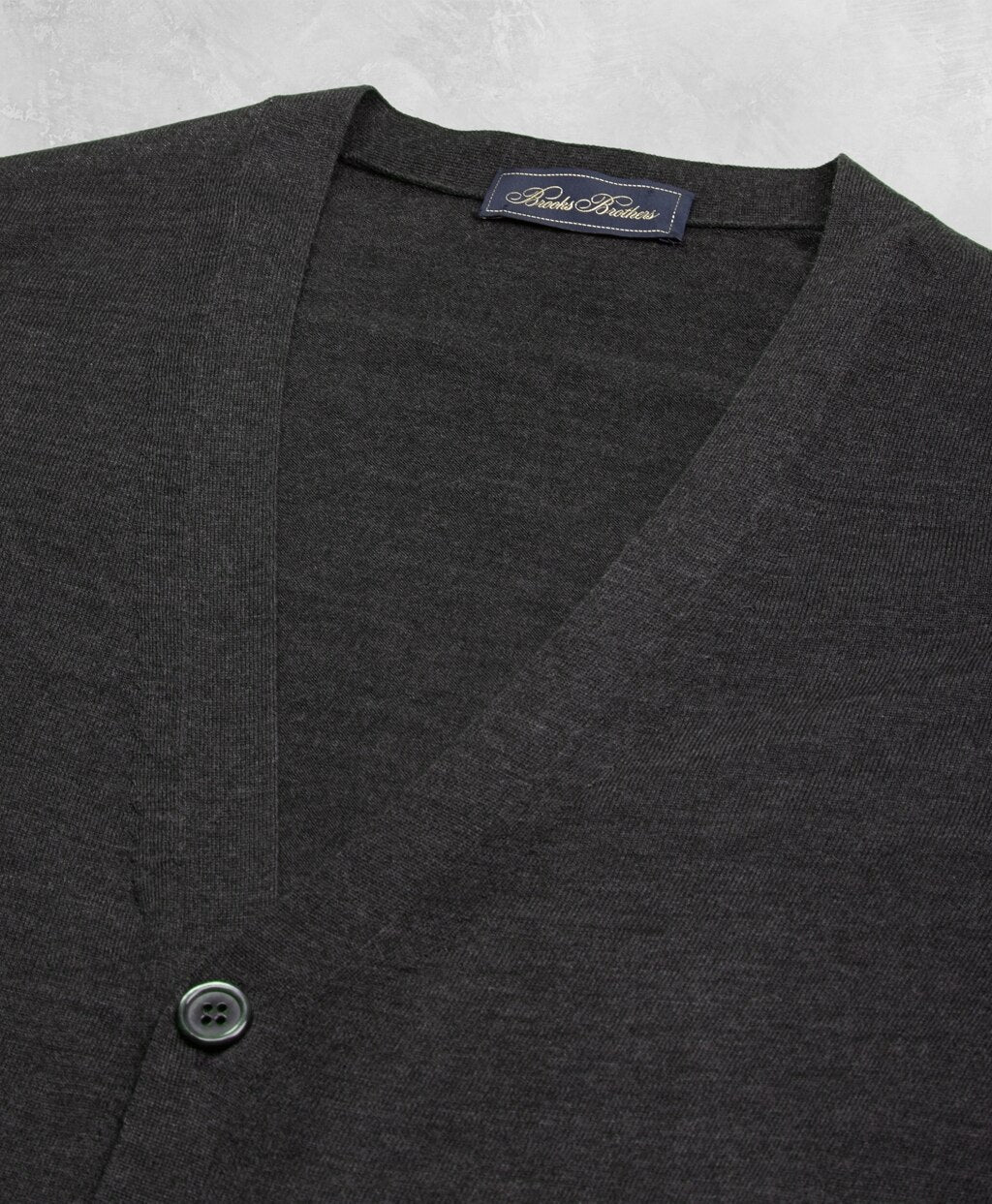Golden Fleece® 3-D Knit Fine-Gauge Merino Button Vest