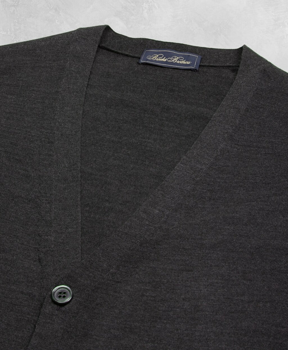 Golden Fleece® 3-D Knit Fine-Gauge Merino Button Vest