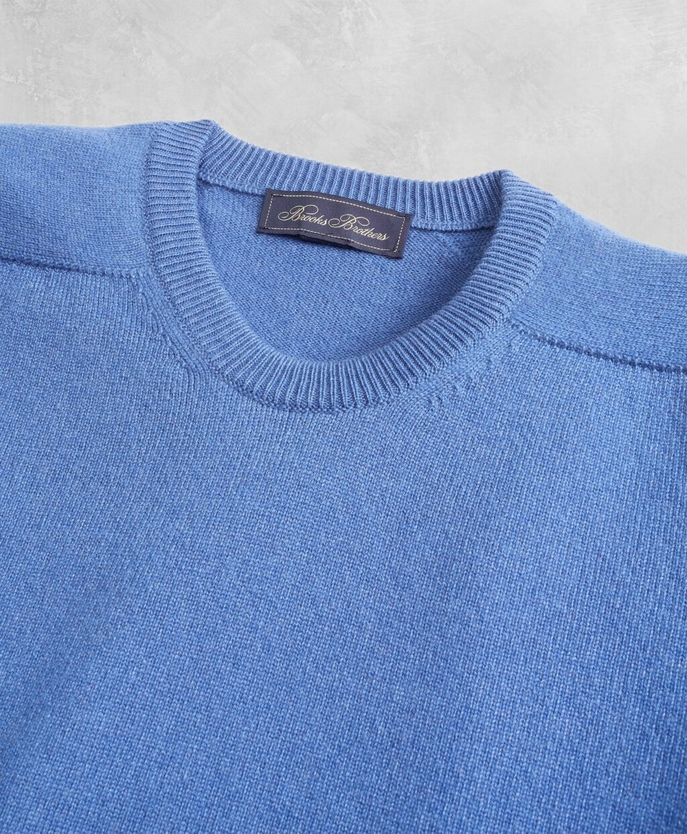 Golden Fleece® 3-D Knit Cashmere Crewneck Sweater