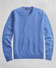 Golden Fleece® 3-D Knit Cashmere Crewneck Sweater