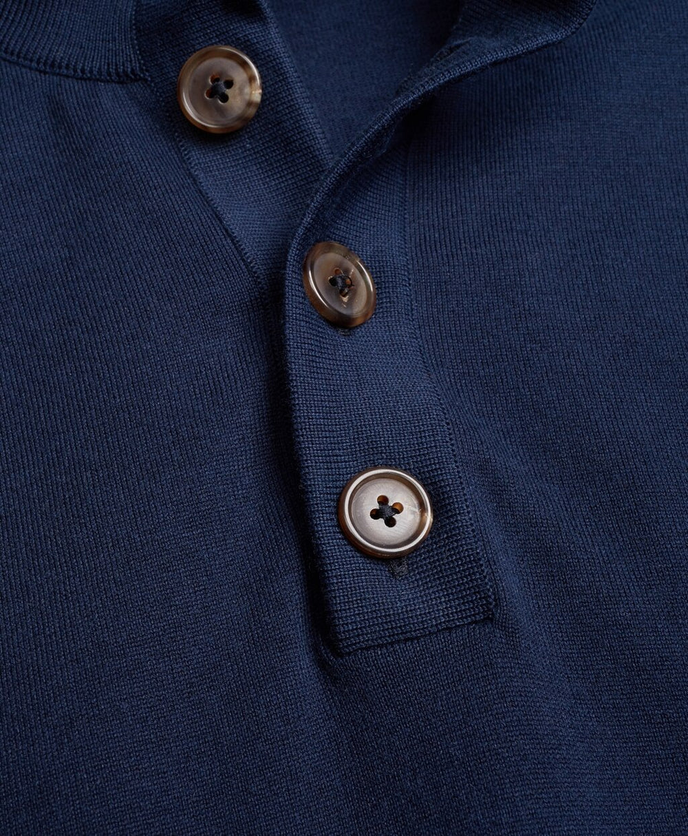 Golden Fleece® 3-D Knit Henley