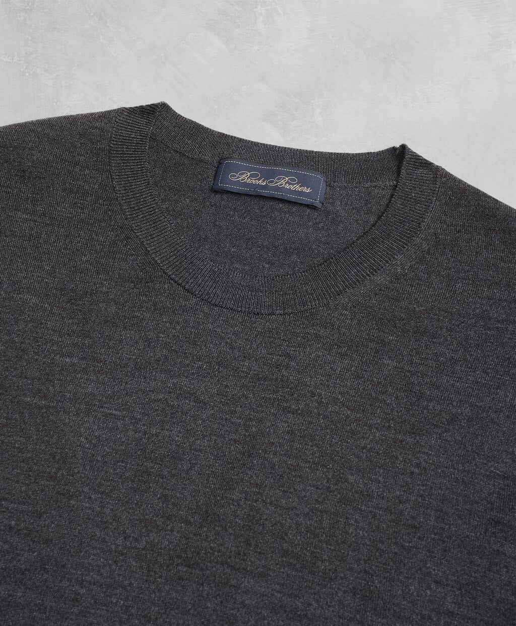 Golden Fleece® 3-D Knit Fine-Gauge Merino Crewneck Sweater