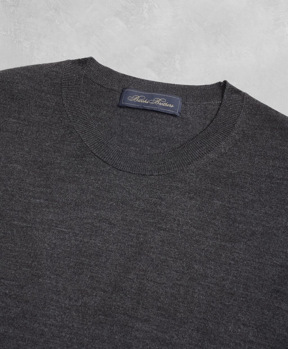 Golden Fleece® 3-D Knit Fine-Gauge Merino Crewneck Sweater
