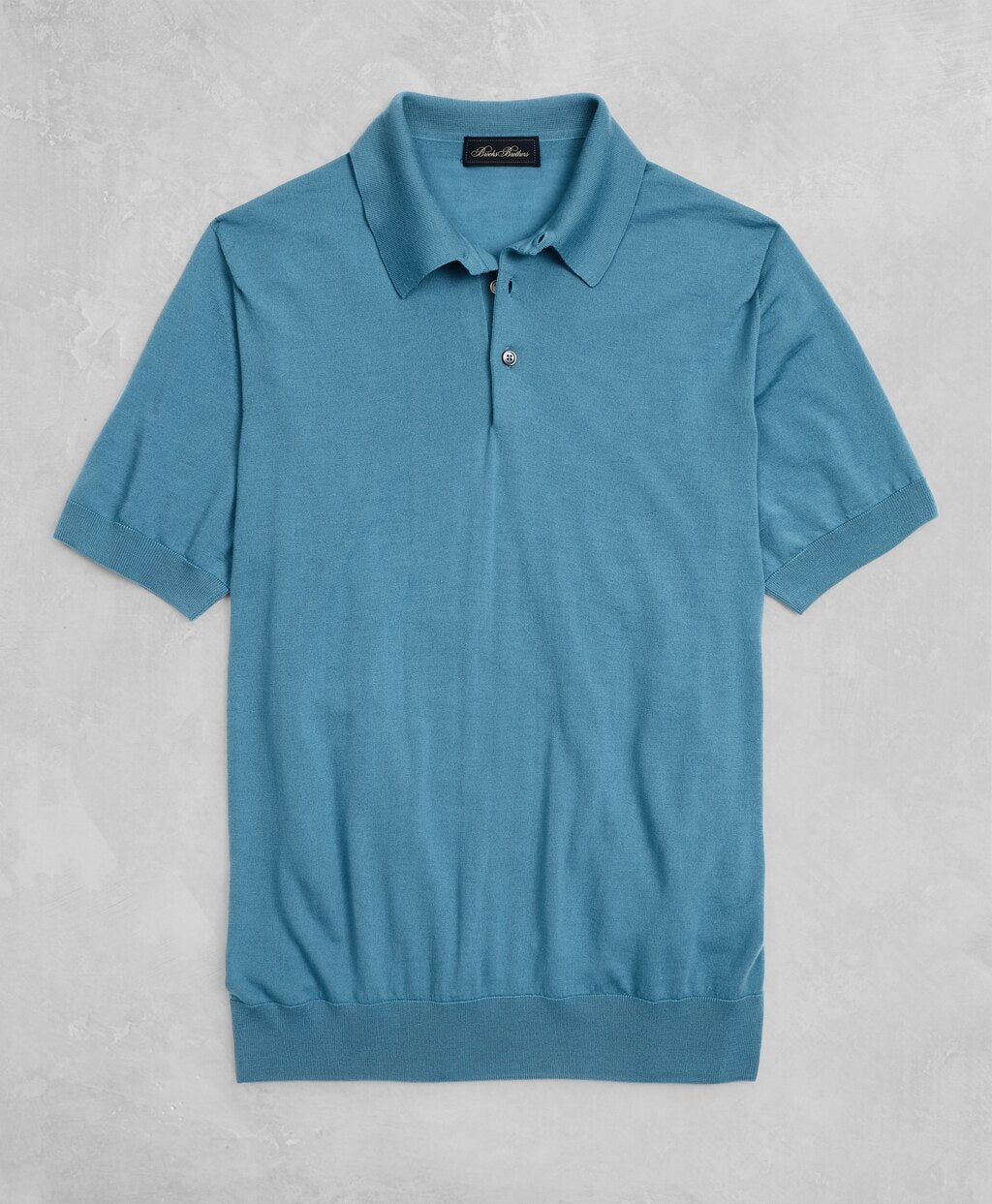 Golden Fleece® 3-D Knit Fine-Gauge Merino Short-Sleeve Polo