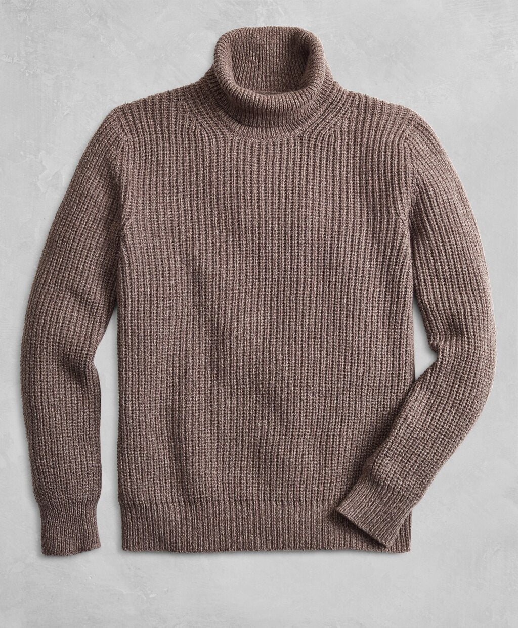 Golden Fleece® Wool-Cashmere Turtleneck Sweater