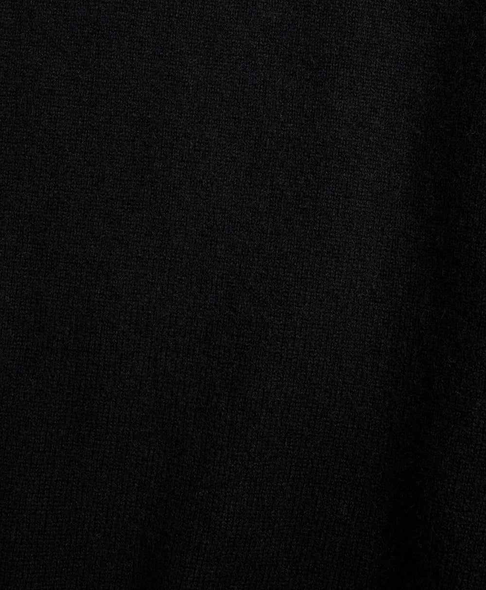 Two-Ply Cashmere Half-Zip Sweater