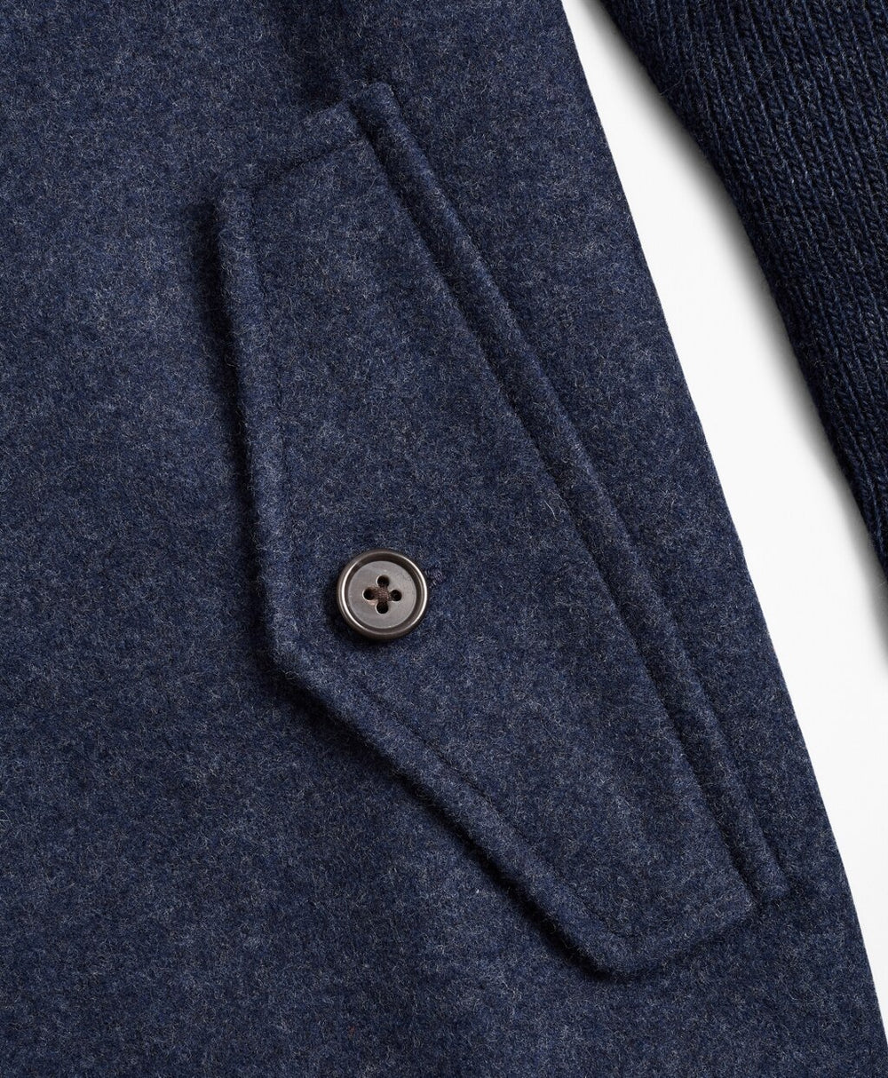 Golden Fleece® Wool Zip-Up Sweater Jacket