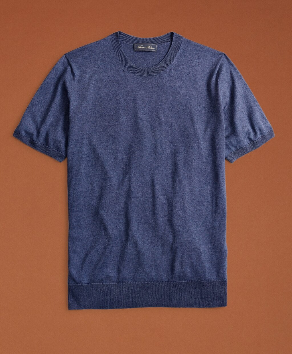 Golden Fleece® Short-Sleeve Silk Sweater