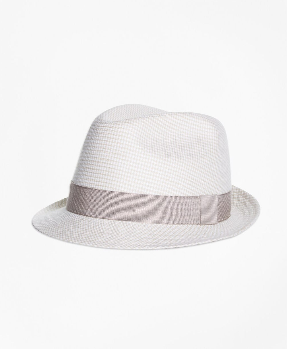 Linen Block Hat