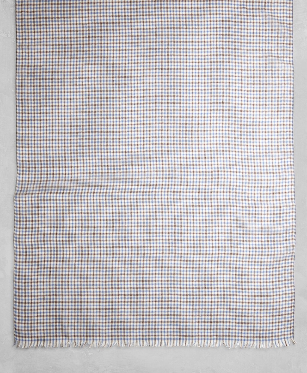 Golden Fleece® Cashmere Silk Gingham Scarf