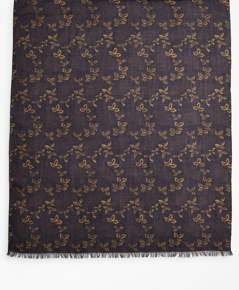 Leaf Print Scarf
