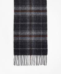 Grey Tartan Scarf