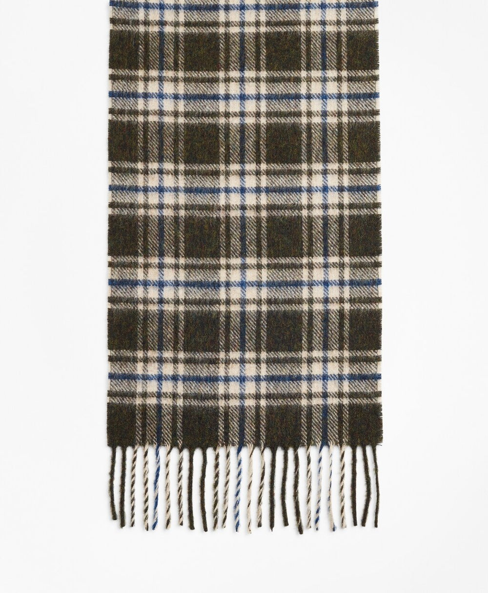Olive Tartan Scarf