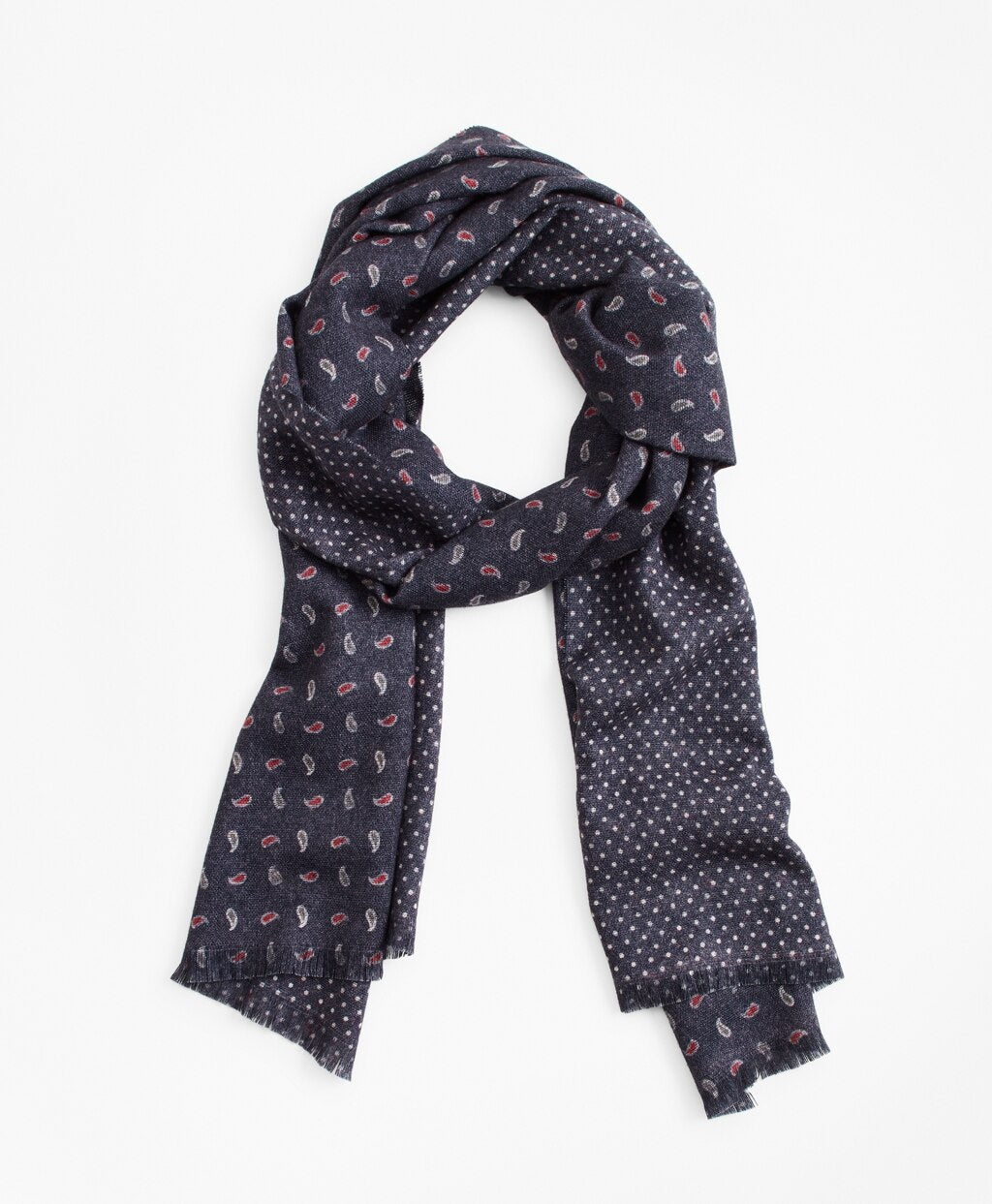 Double-Face Wool Scarf