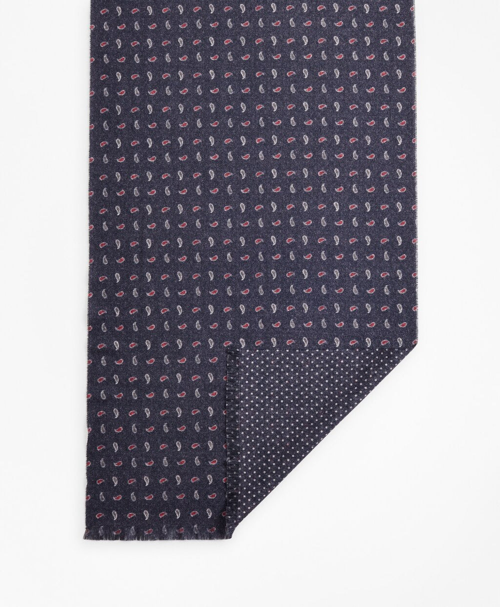 Double-Face Wool Scarf