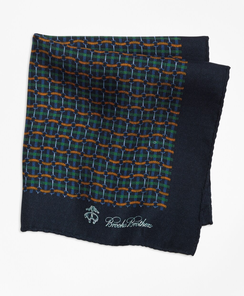 Plaid Links and Duck Pocket Square