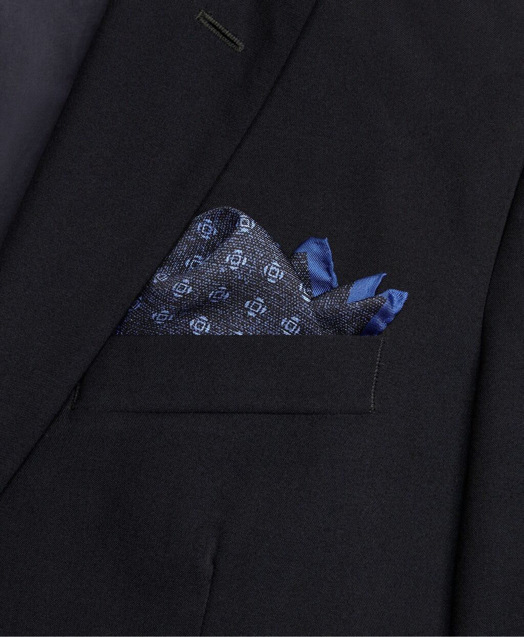 Geo Rose Pocket Square