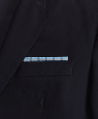 Supima® Cotton Heathered Check Pocket Square
