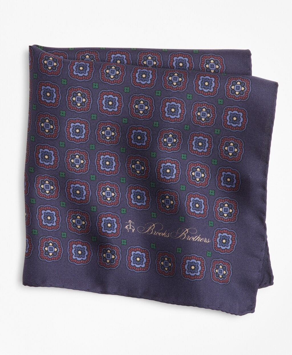 Multi-Square Medallion Pocket Square