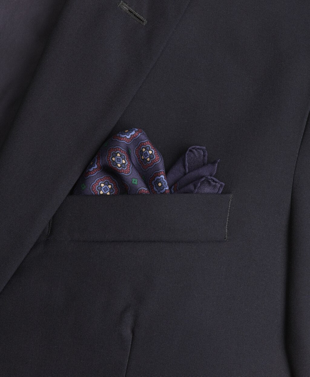 Multi-Square Medallion Pocket Square