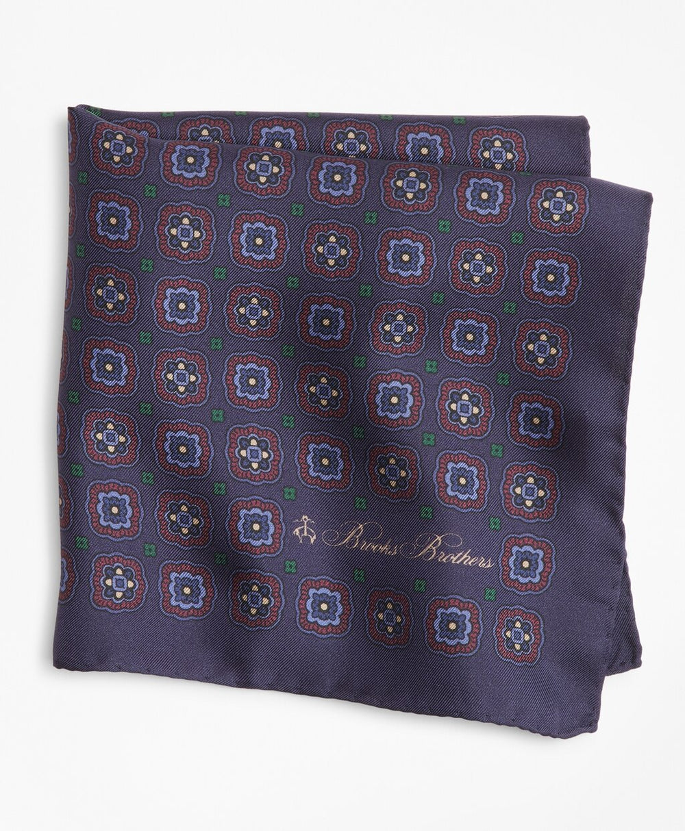 Multi-Square Medallion Pocket Square