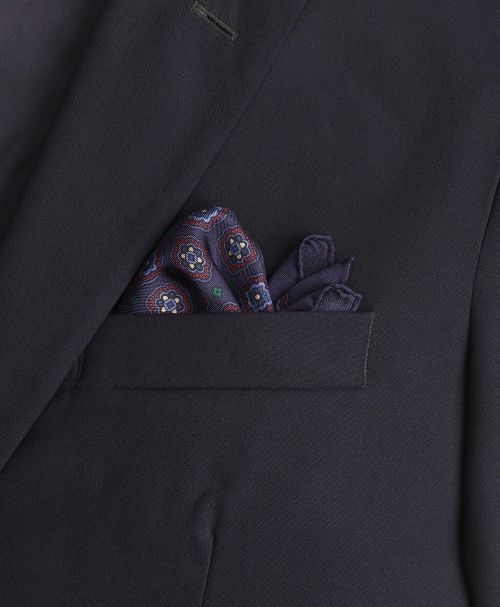 Multi-Square Medallion Pocket Square