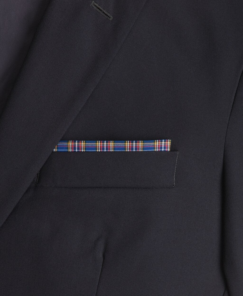 Medallion Plaid Pocket Square