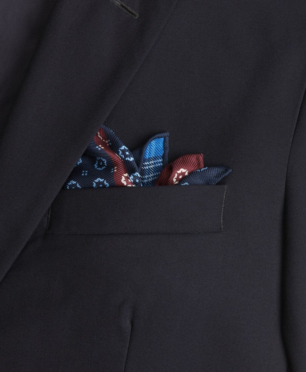 Medallion Plaid Pocket Square
