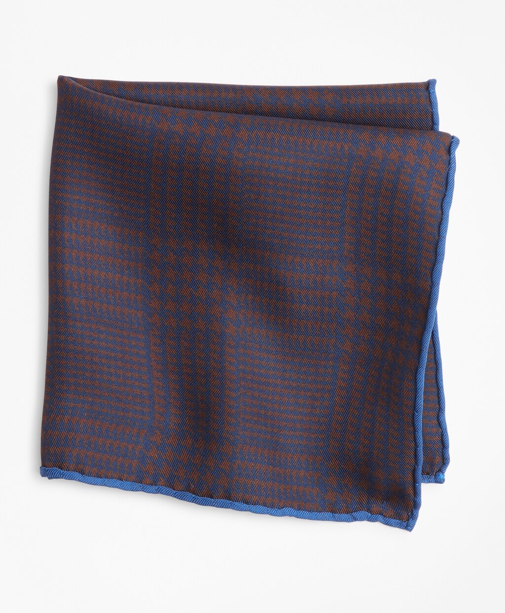 Foulard Plaid Pocket Square