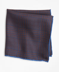 Foulard Plaid Pocket Square
