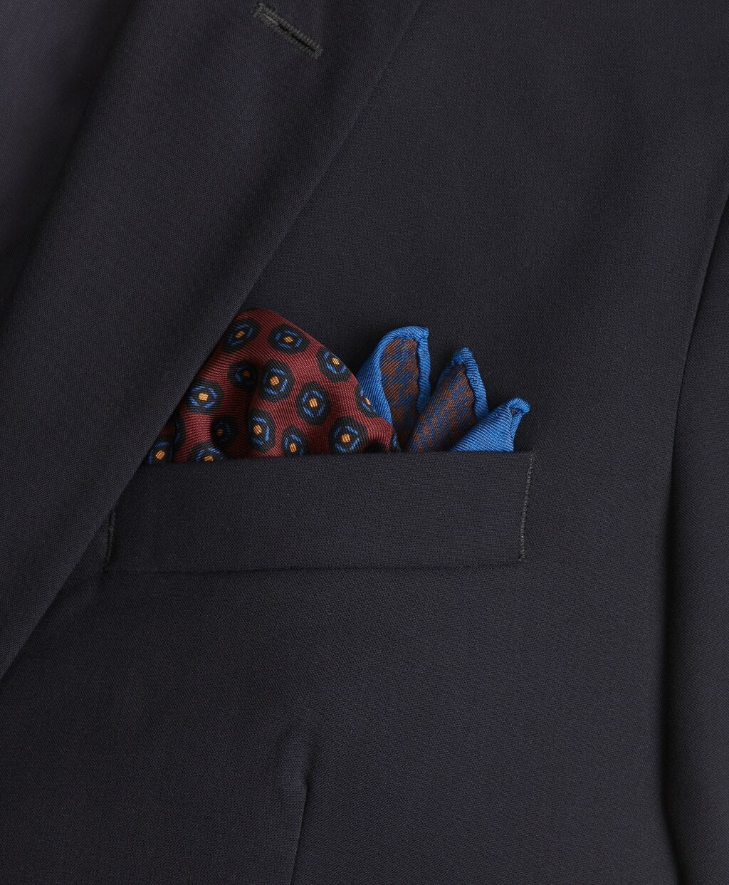 Foulard Plaid Pocket Square