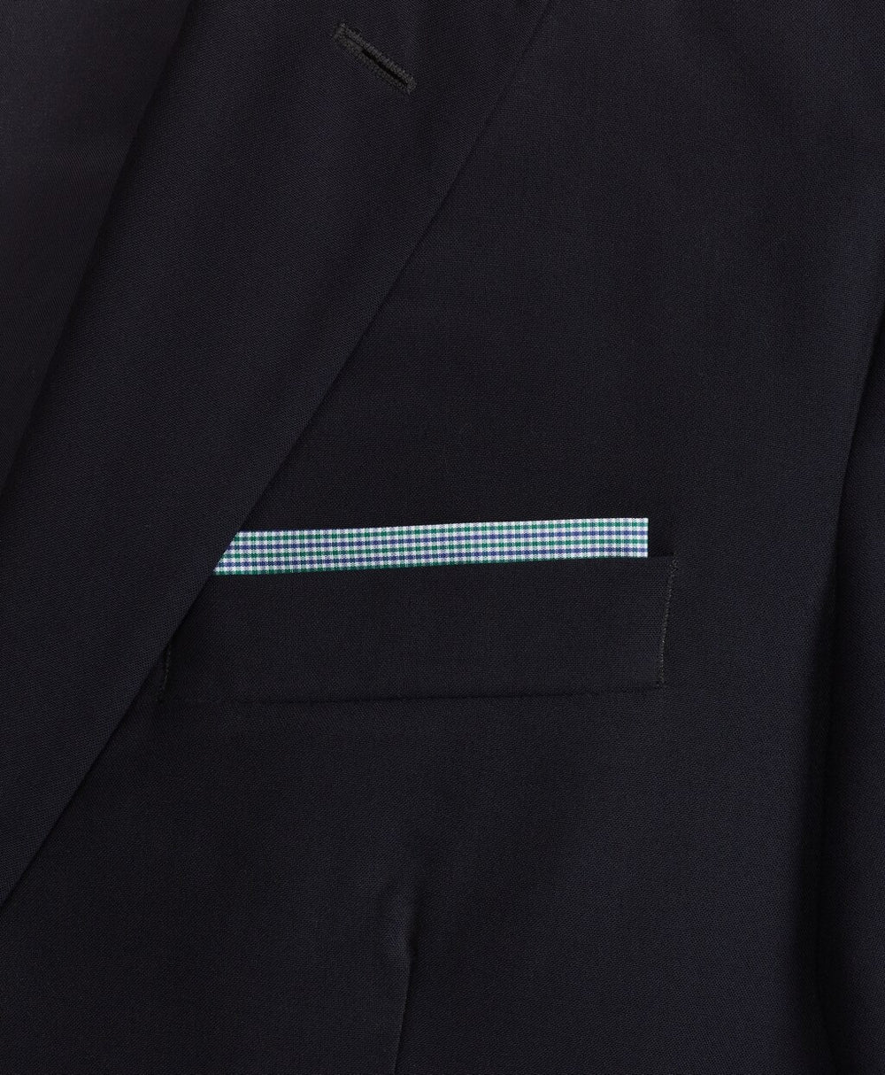 Two-Tone Gingham Pocket Square