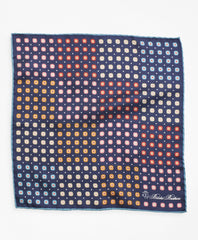 Block Neat Printed Pocket Square