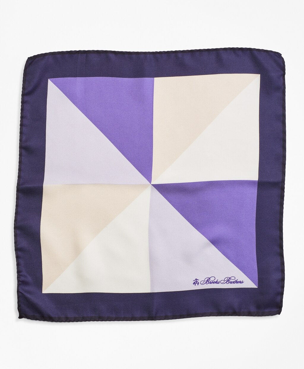Color-Block Pocket Square