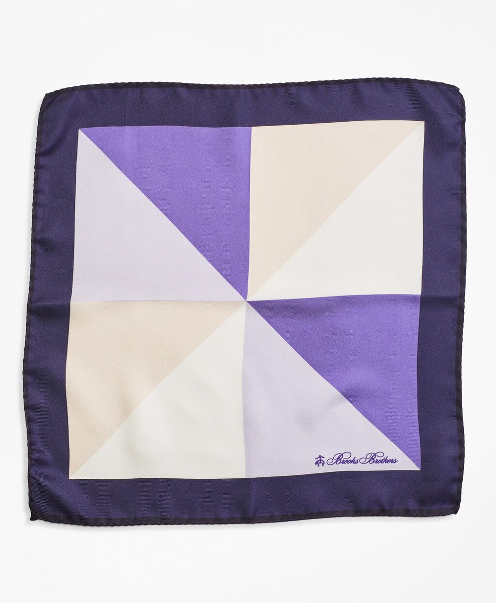 Color-Block Pocket Square