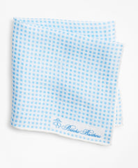 Gingham Pocket Square