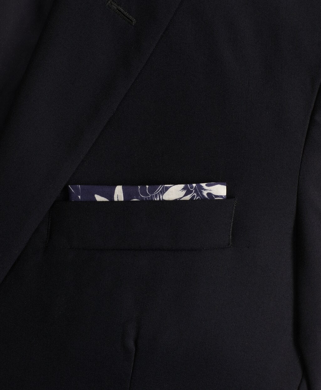 Large Floral Pocket Square