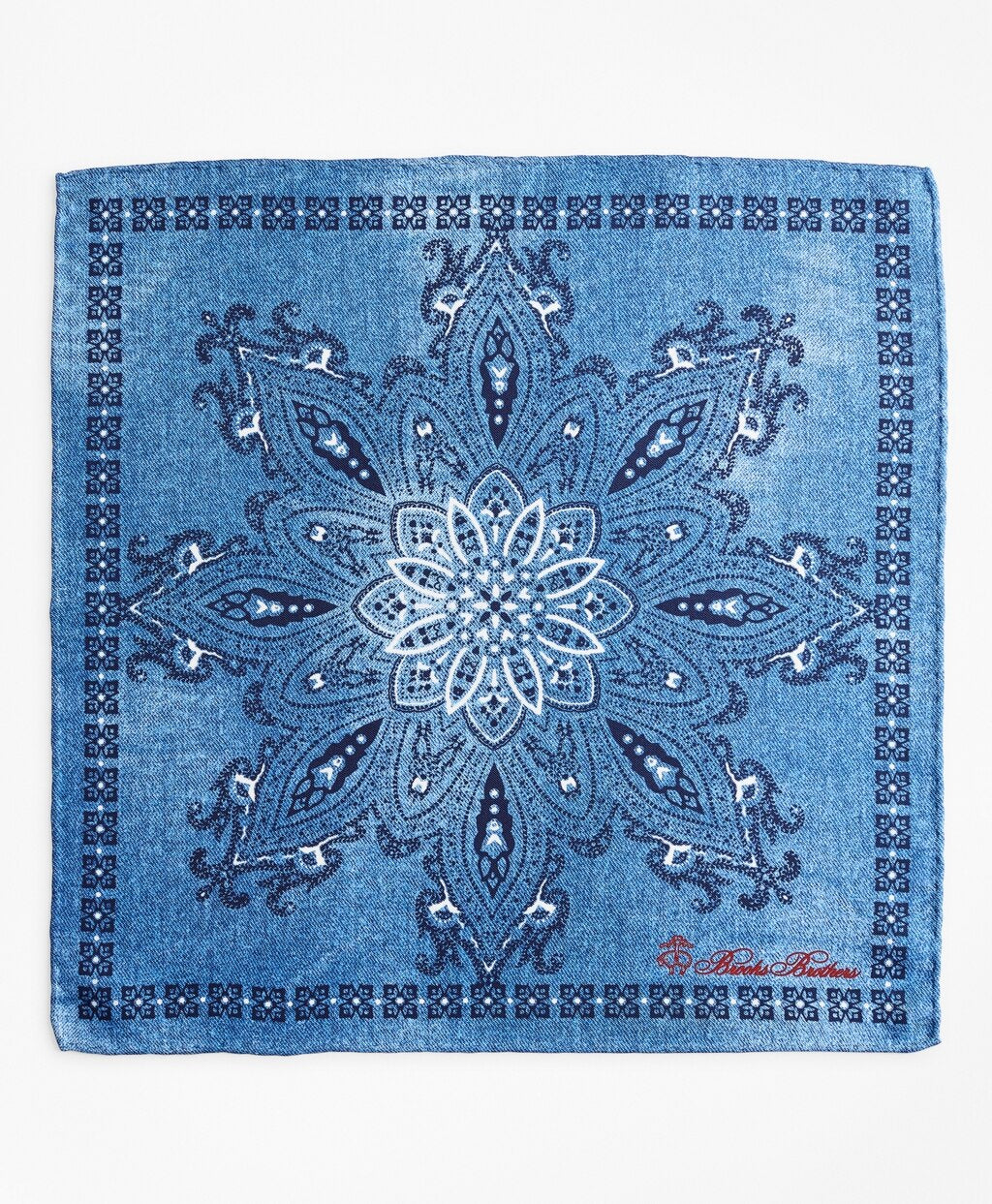 Square Medallion Pocket Square