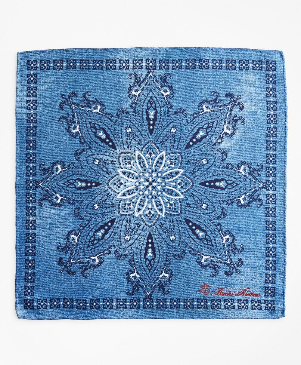 Square Medallion Pocket Square