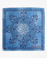 Square Medallion Pocket Square