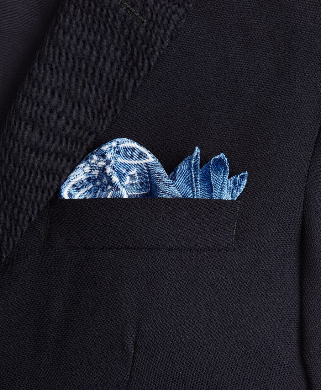Square Medallion Pocket Square