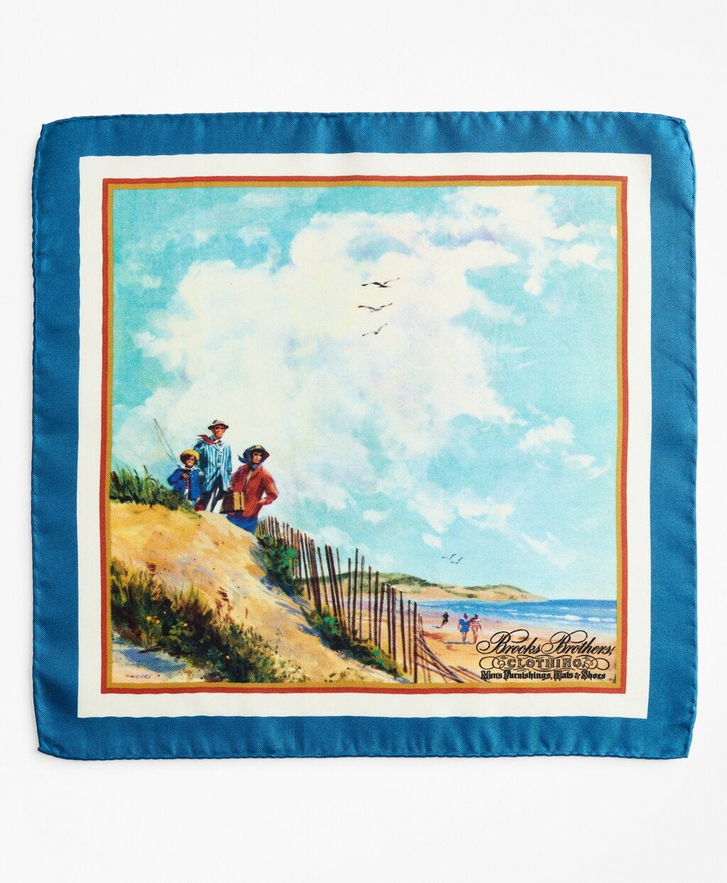 Limited Edition Archival Collection Spring 1981 Silk Pocket Square