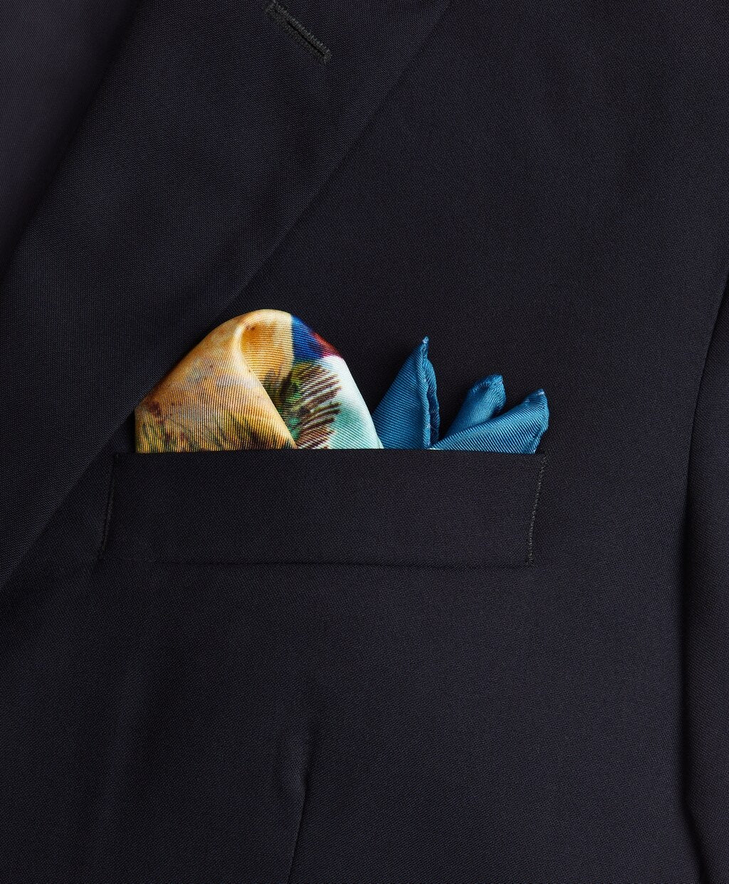 Limited Edition Archival Collection Spring 1981 Silk Pocket Square