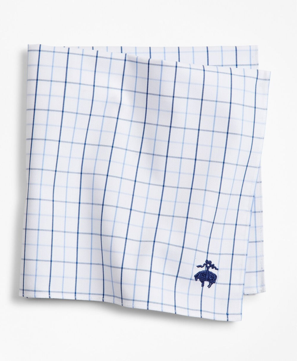 Windowpane Pocket Square