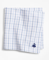 Windowpane Pocket Square