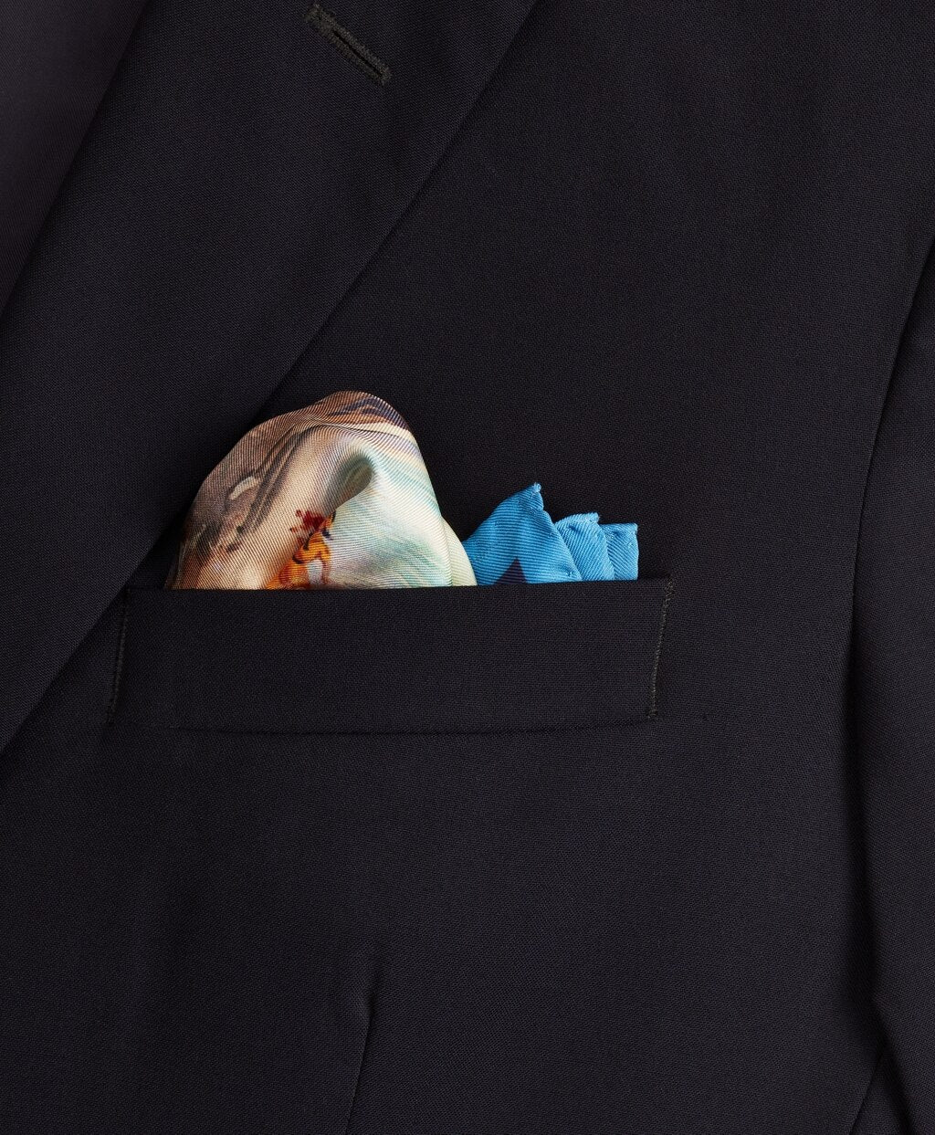Limited Edition Archival Collection Spring 1984 Silk Pocket Square