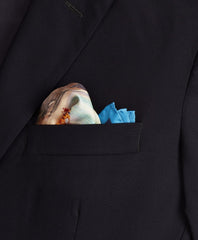 Limited Edition Archival Collection Spring 1984 Silk Pocket Square