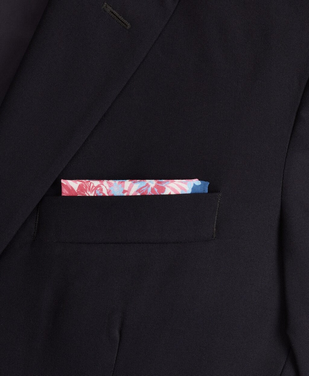 Tropical Print Pocket Square