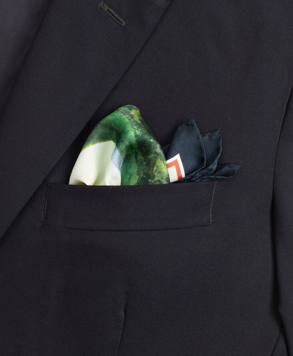 Limited Edition Archival Collection Summer 1985 Silk Pocket Square